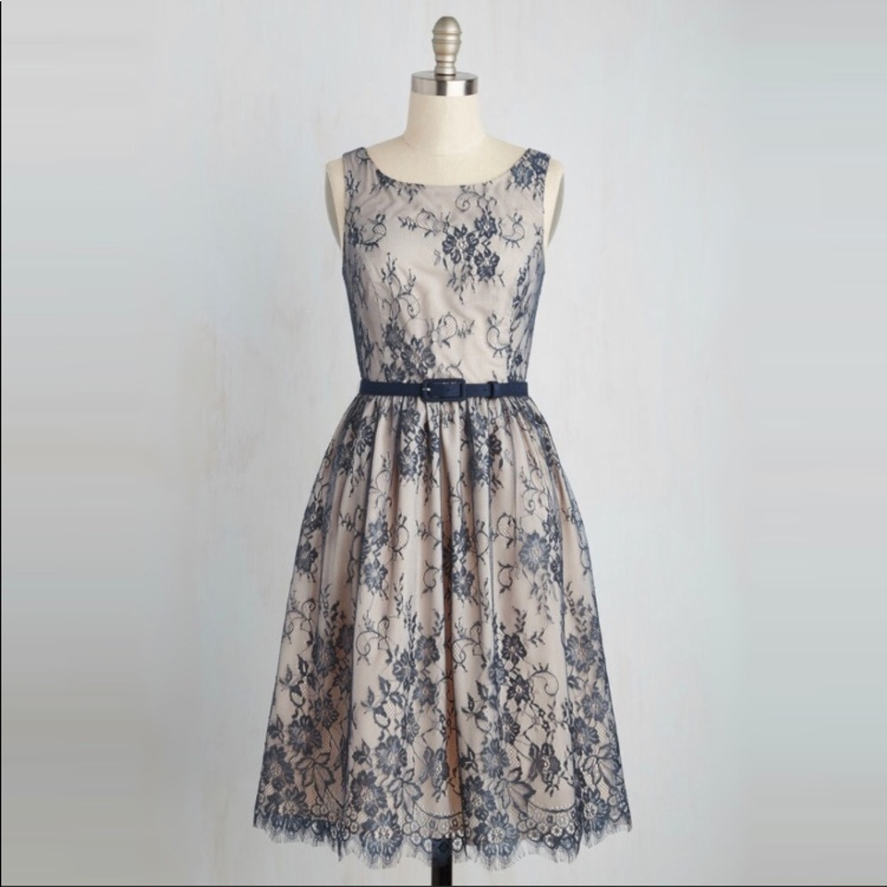Modcloth Excel in Excellence Dress in XS